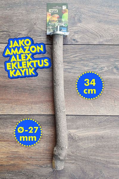 Vixpet Venty Natural Parrot Stump 34 cm |   Jako, Amazon, Eklektus, Alexander, Kayak - T578