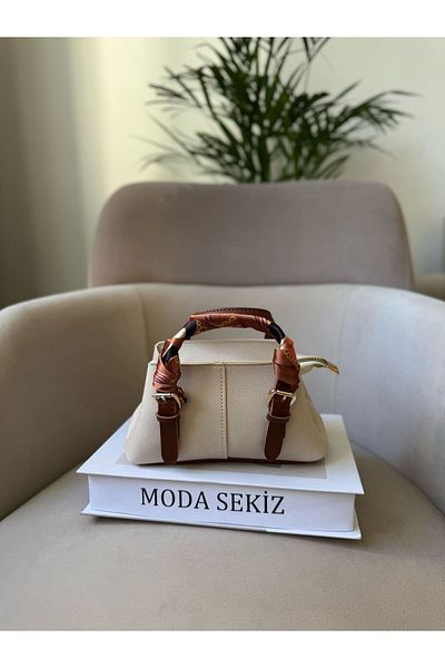 Moda Sekiz Mini șal pentru femei, cu accesorii, geantă de mână și de umăr