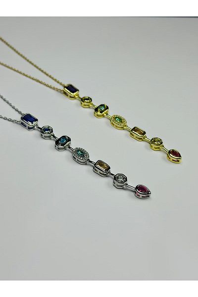 Store Trend Silver Y Necklace