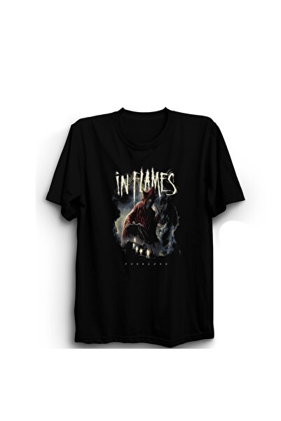 The Fame Inflames, Foregone, Grup de Muzică Rock Metal Imprimat, Unisex, T-Shirt 100% Bumbac