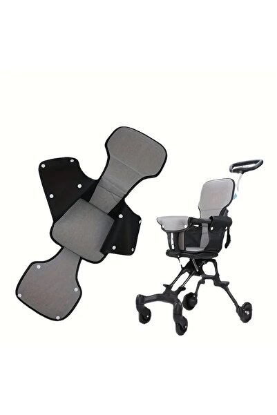 STR عربة أطفال قابلة للطي مع مقعد، عربة معدنية متينة، سهلة التخزين في السيارة...