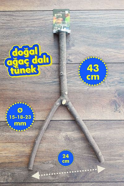 Vixpet Venty Natural Parrot Cage Truss 43 cm |   Sultan, Konur, Monk, Muhabbet, Sevda, Lori, Forpus T451