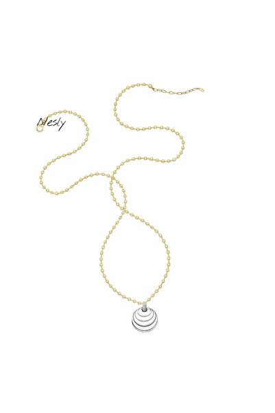 neslyaccessories Mix Shine Uzun Kolye (Gold Zincirli)