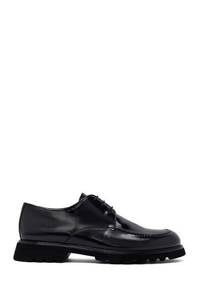 Derimod Men's Black Lace-Up Leather Casual Shoes 25Wfd704622