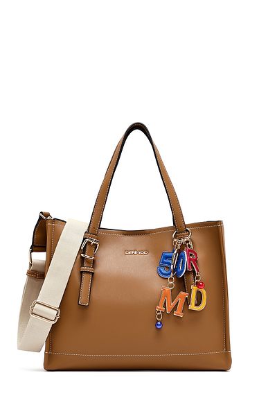 Derimod Women's Tan Long Strap Shoulder Bag 25Sbd254118
