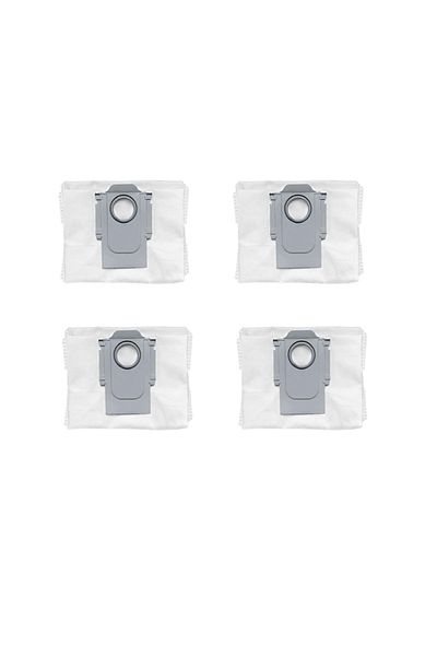 Asgard Grup Roborock Saros 10- Saros 10R Compatible Dust Bag 4 Pieces