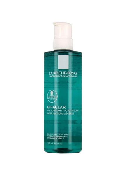 La Roche Posay La Roche-Posay Effaclar Micro-Peeling Cleansing Gel for Oily Skin and Body, 400 ml