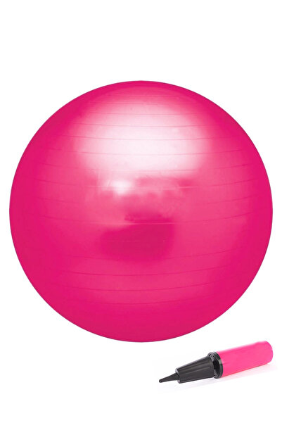 Alvin Spor Μπάλα Pilates 55 cm φούξια - Κατάλληλη για όσους είναι μεγέθους 14...