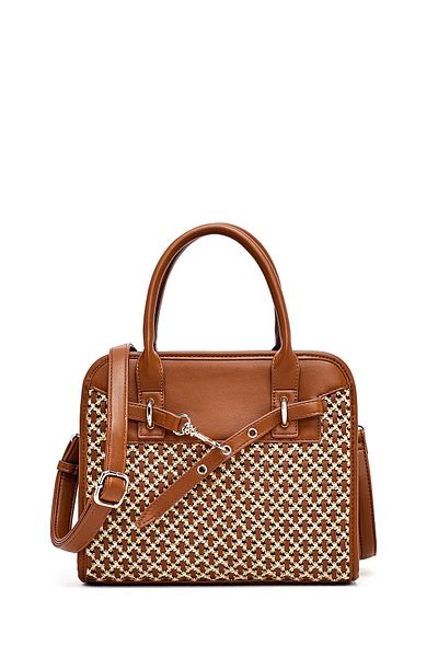 Derimod Women's Tan Long Strap Shoulder Bag 25Sbd285814