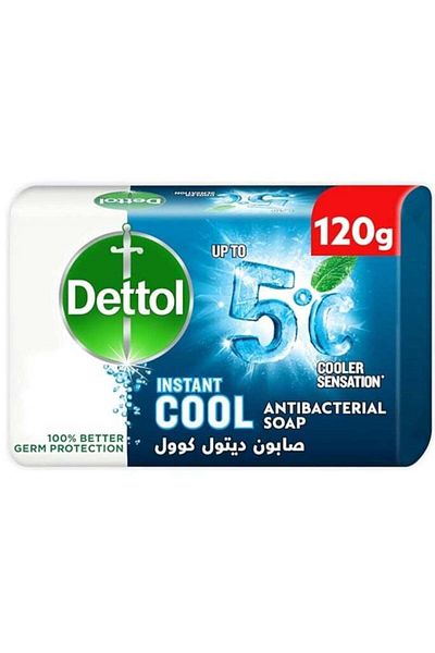 Dettol Cool Anti-Bacterial Bar Soap 120 grams