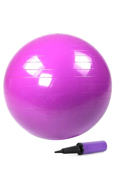 Alvin Spor Minge de Pilates de 55 cm mov, potrivită pentru persoanele cu o în...