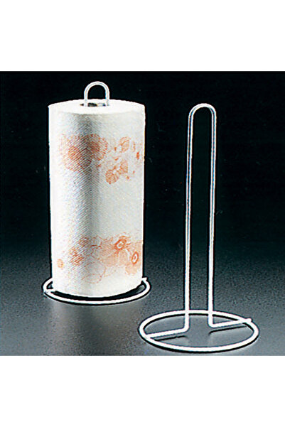 Generic Brand Metaltex Vertical Roll PVC Λευκή Χάρτινη Θήκη για Χαρτοπετσέτες
