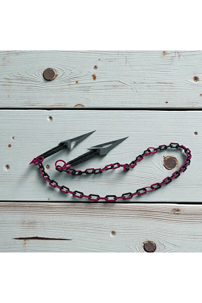 Genel Markalar Shadow Chain Kunai – Zincirli Çift Ninja Bıçak Seti