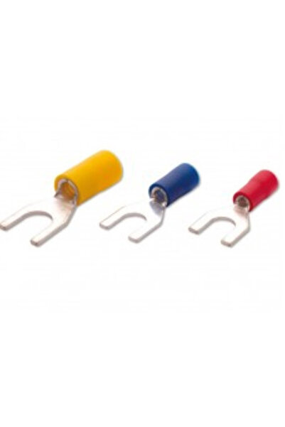 Generic Brand أطراف كابل عازلة من نوع الشوكة مكونة من 10 قطع