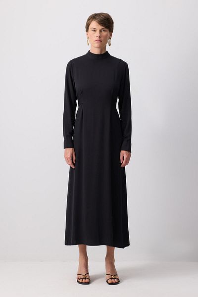 Touché Privé Belly Tie Viscosse Dress