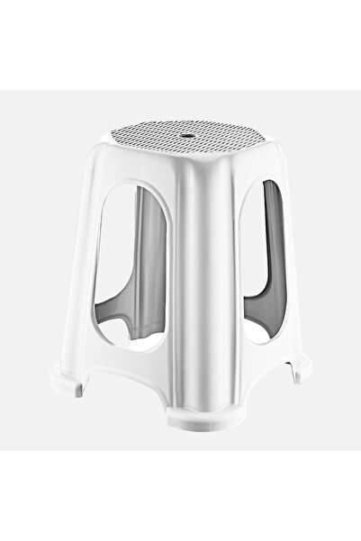 Bauhaus Holiday HK-275 Hasır Tabure Beyaz