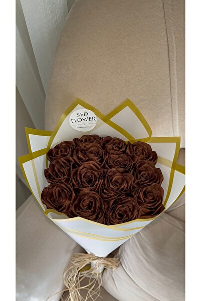 Buket Esmer buket Kahverengi gül buketi