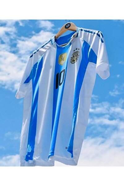 After Party Arjantin 2024-25 Yeni Sezon Lionel Messi İç Saha Forması vs spor atlet