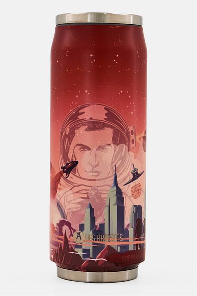 Les Artistes Paris Pull Can, it Cosmic Mat Hydration Bottle 500 ml, Multicolor
