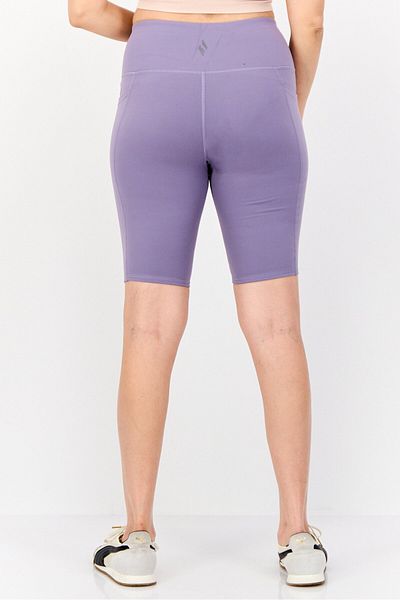SKECHERS Women Sportswear Fit Training Shorts, Purple
