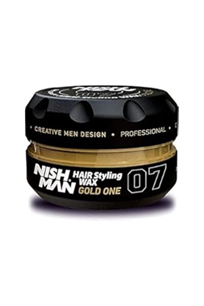 Hepta Collection Nishman Saç Şekillendirici Wax 07 Gold One, 150 ML | Tüm Saç...