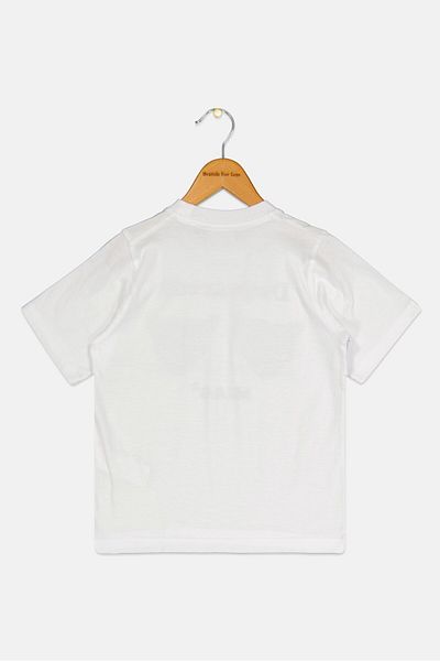 DSquared2 Toddlers Boy Short Sleeves Brand Logo T-Shirt, White
