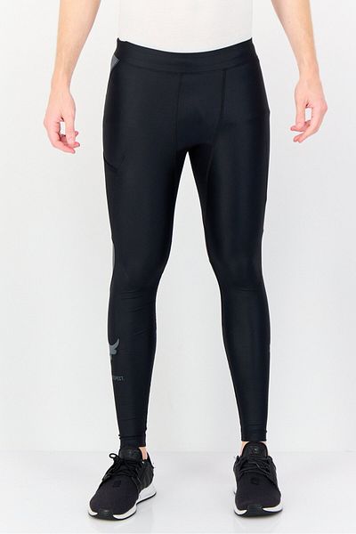 Under Armour Men Sportswear Fit Project Rock Iso-Chill Leggings, Black