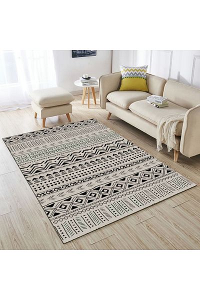 sharpdo Modern Dining Room Home Bedroom Carpet Floor Mat