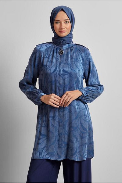 Alvina Patterned Tunic 45652