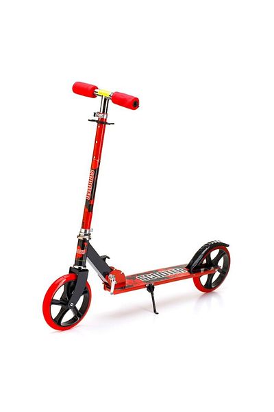 OEM Foldable scooter with kickstand for children, 2 wheels with 200mm diameter, 7+ years, orange