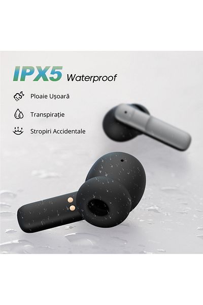 OEM Casti wireless T11 TWS, gaming, sport, audio, Bluetooth 5.3, Rezistente la apa