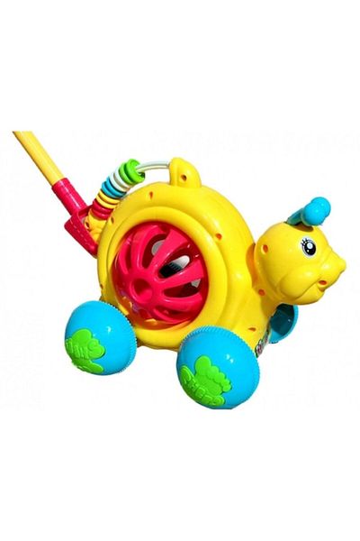 OEM Push Toy for Children, Snail with Adjustable Rod, 22 cm