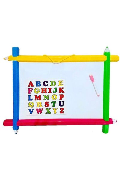 OEM Magnetic Writing Board with Frame in the Shape of Colored Pencils