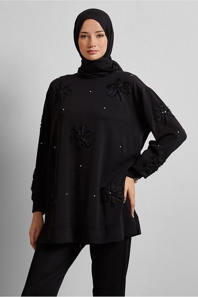 Alvina Stone Printed Tracksuit Tunic 45570