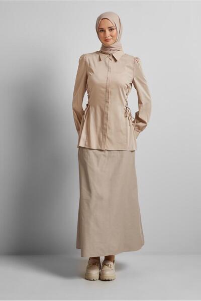 Alvina DÜZ ETEK 60697