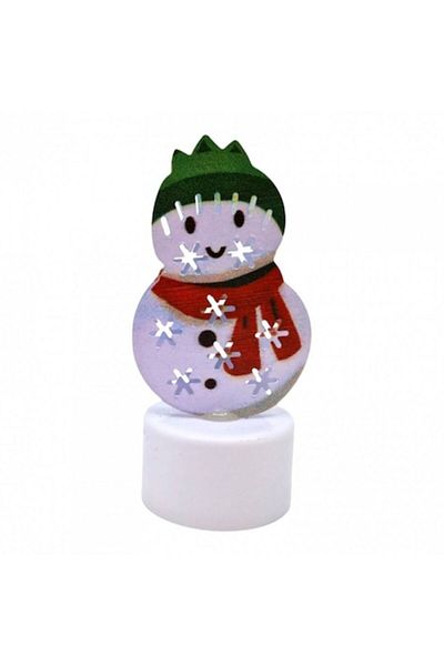 OEM Christmas Decoration, Child with Lights, 8 cm