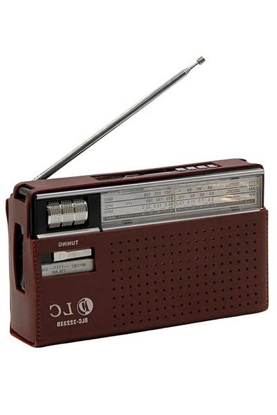 DLC Radio with Speaker – Bluetooth, FM/AM Support, Portable Retro Design