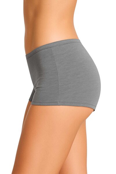 Tezzgelsin Women's Cotton Lycra Boxer Panties Set of 2