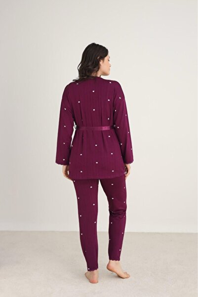 Mihra R032 Damson Women's Pajama Set