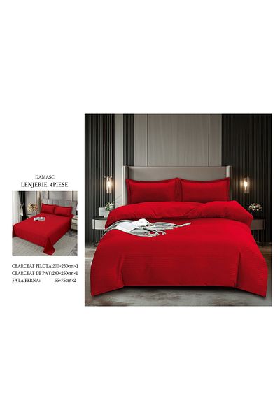 CHIRASO CHIRASO bedding set, DAMASK, Classic sheet 240x250cm, Duvet sheet 200x230cm and 2 pillowcases