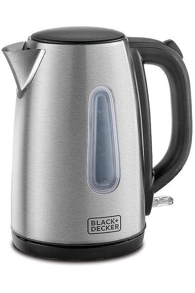Black&Decker Cordless Electric Kettle 1.7L 1.7 L 2200.0 W JC450-B5 Silver/Black