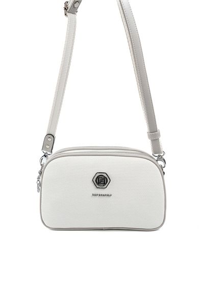 Silver Polo Silver & Polo White - A.grey SP745 Geantă de damă