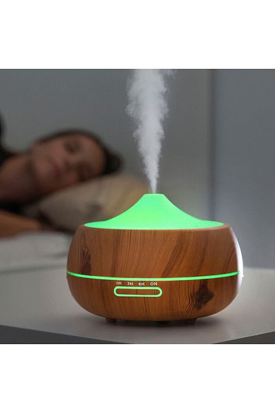 InnovaGoods Difuzor Aromă și Umidificator LED Multicolor, 300 ml, InnovaGoods
