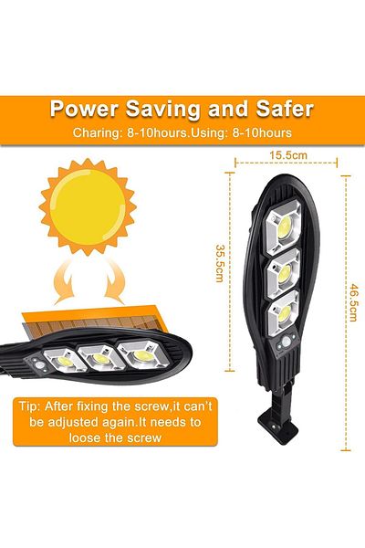 COOYA Remote Controlled LED Solar Wall Light Outdoor Street Motion Sensor Lamp Garden with 90 Lamp Beads