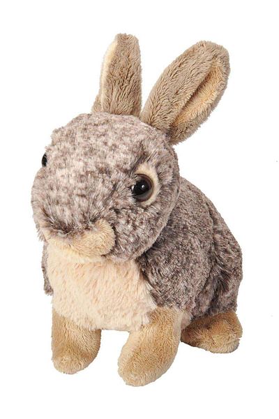 Wild Republic Plush Bunny Toy, Wild Republic, 20 cm