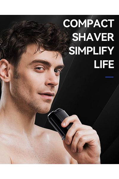 Enchen Mini Electric Shaver Portable Razor with Dual-Track Cutter Net Type-C Charging and Waterproof