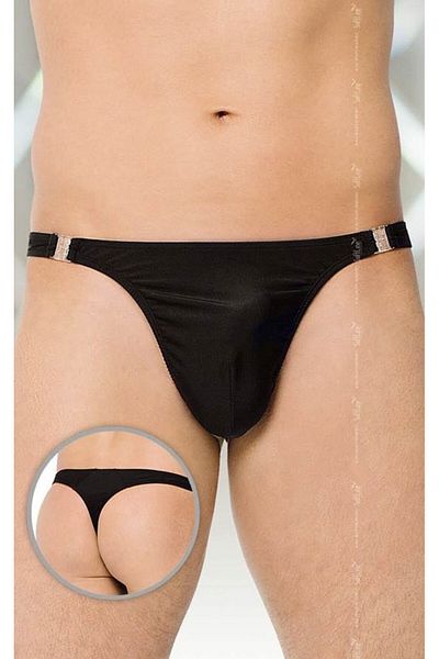 Softline Thong panties, model 4432, black, size M
