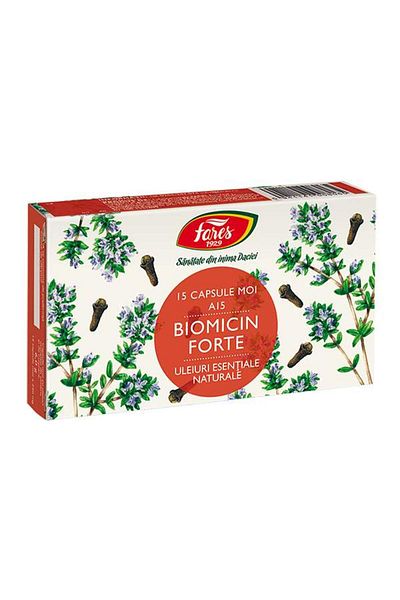 Fares BIOMICIN FORTE 15 CAPSULE MOI