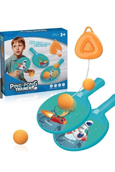 rexa مجموعة تدريب تنس الطاولة للأطفال - لعبة أنشطة داخلية وخارجية مع مضارب لل...