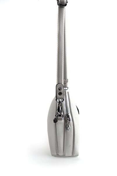 Silver Polo Silver & Polo White - A.grey SP765 Geantă de damă